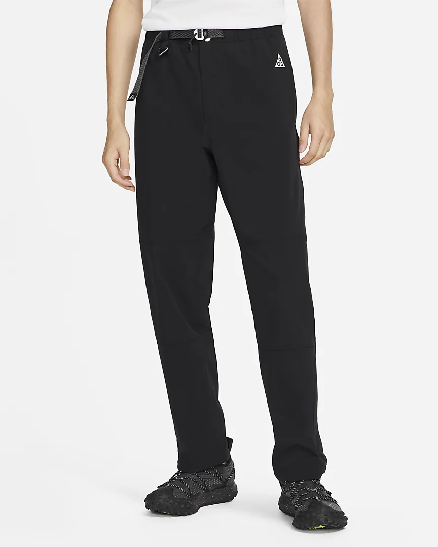 Black trail pants