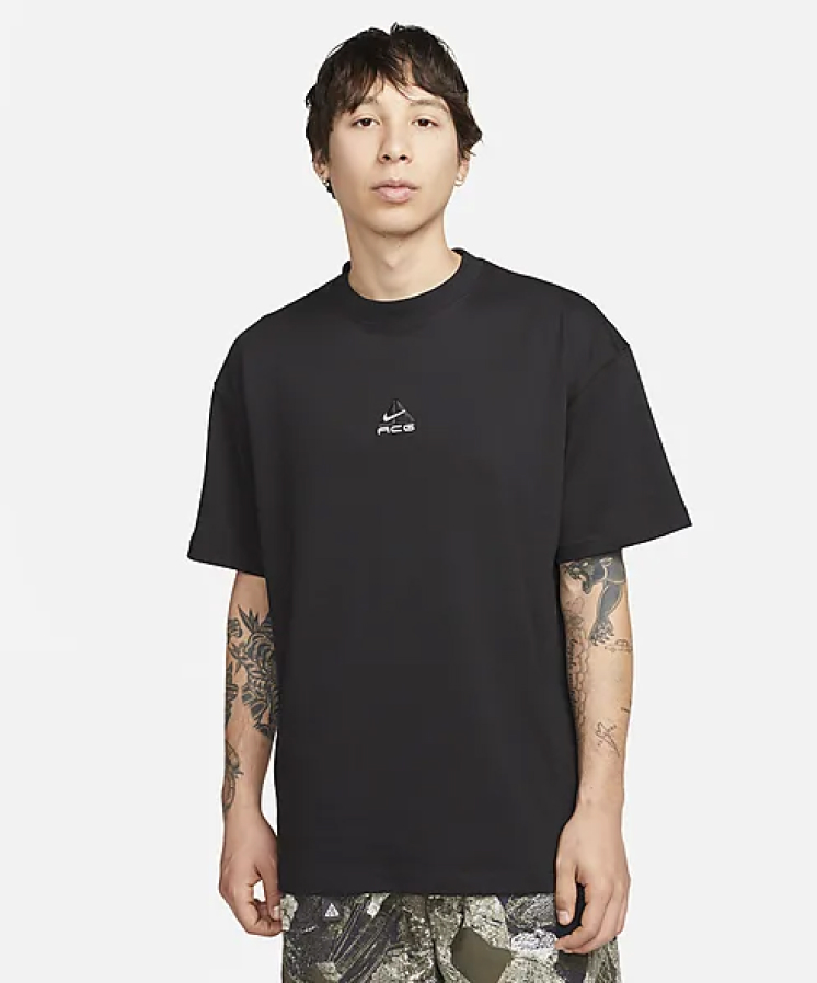 Black logo t-shirt